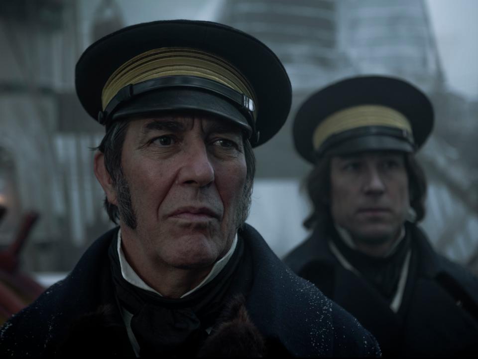 Ciaran Hinds and Tobias Menzies in The Terror (BBC/AMC Film Holdings LLC/Aidan Monaghan)