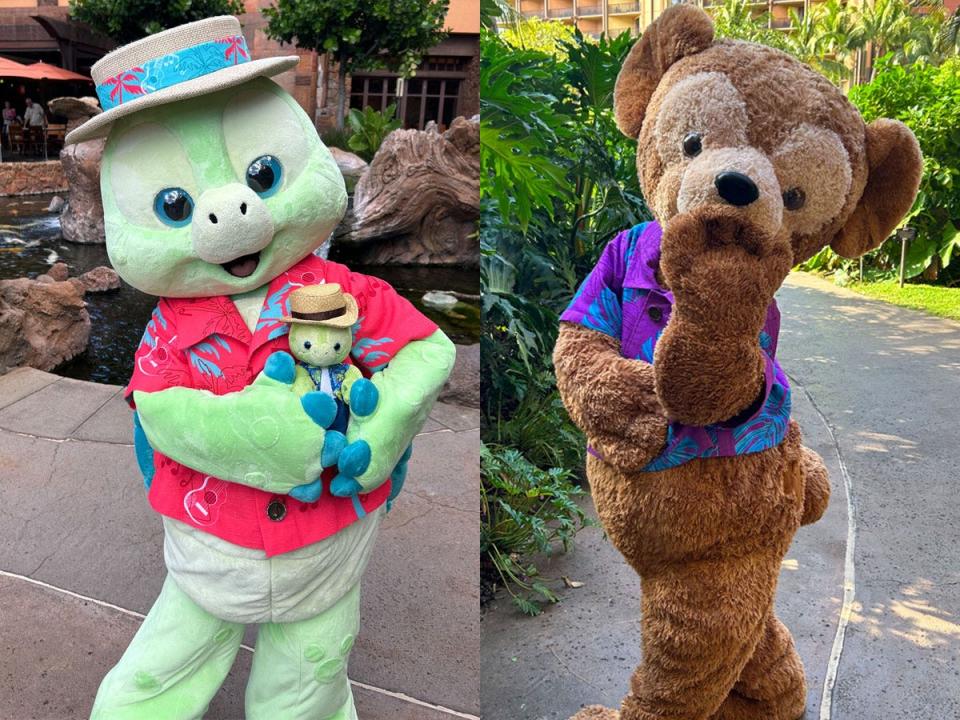 characters at aulani in hawaii