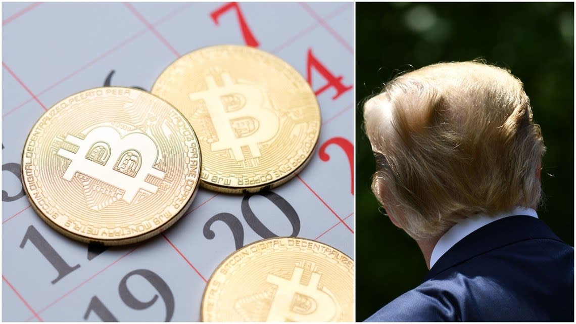 Donald Trump's anti-crypto stance will only fuel interest in cryptocurrencies further. | Source: Shutterstock/Brendan Smialowski / AFP; Edited by CCN