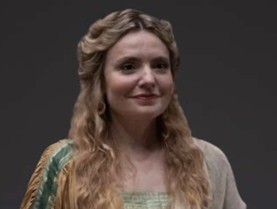 Christine Bottomley plays Scribonia in Domina season 2