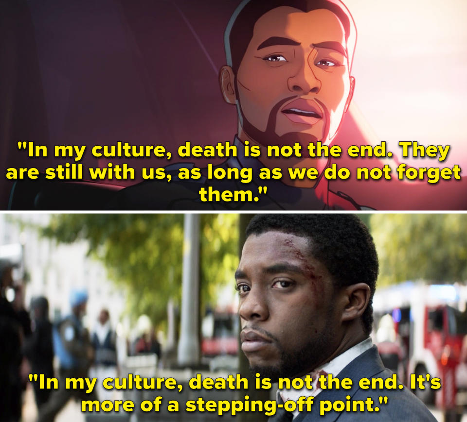 Hearing Chadwick Boseman say these words again broke me.