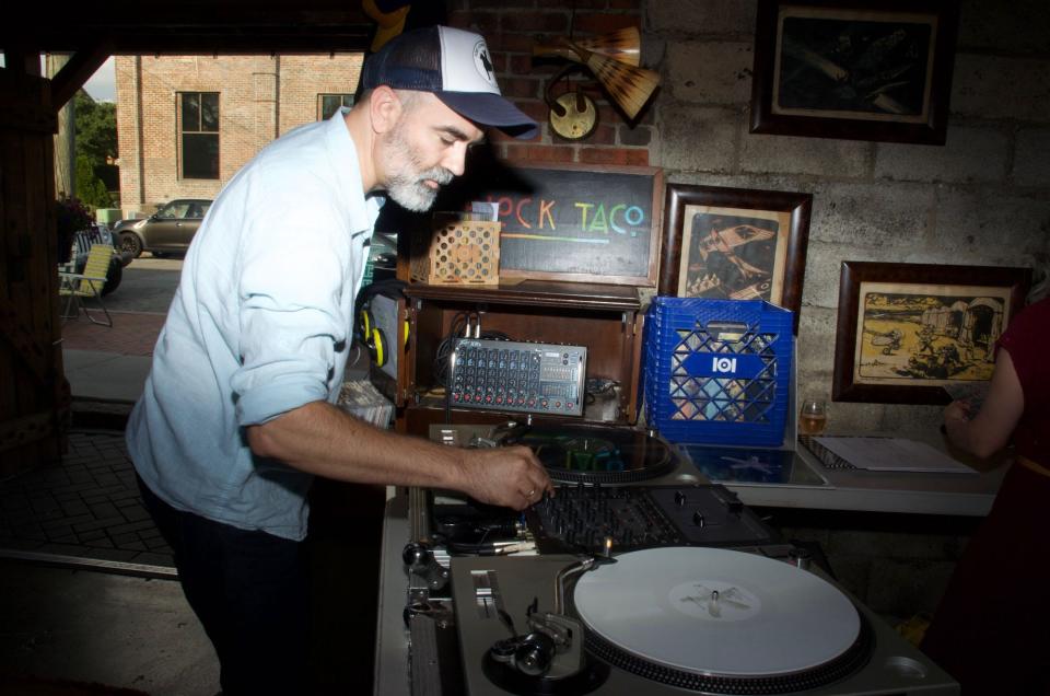 James Tritten of Wilmington's Fort Lowell Records DJs every Tuesday at the Satellite Bar & Lounge.