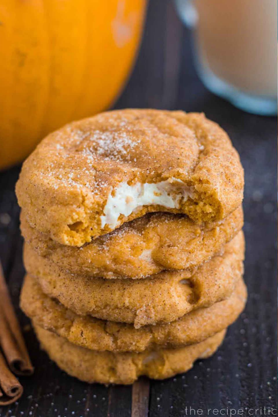 <p>Filled with rich and decadent cream cheese, these snickerdoodles are a dream come true.</p><p><strong>Get the recipe at <a href="http://therecipecritic.com/2013/09/pumpkin-cheesecake-snickerdoodles/" rel="nofollow noopener" target="_blank" data-ylk="slk:The Recipe Critic;elm:context_link;itc:0;sec:content-canvas" class="link ">The Recipe Critic</a>.</strong></p>