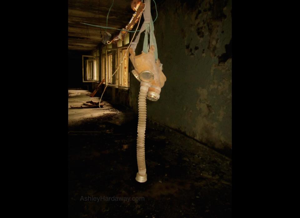 Inside Pripyat's School  Photo via Ashley Hardaway 