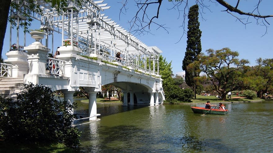 Bosques de Palermo, una opción para pasar el día en las vacaciones de invierno 2022.