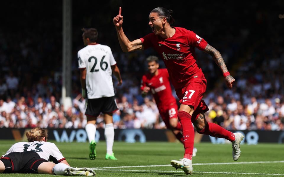 Darwin Nunez sparks Liverpool into life to salvage draw at Fulham - live reaction - Getty Images