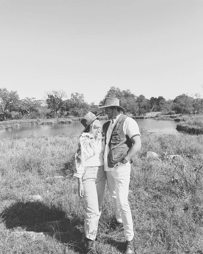 Tamara Falcó e Íñigo Onieva, de safari