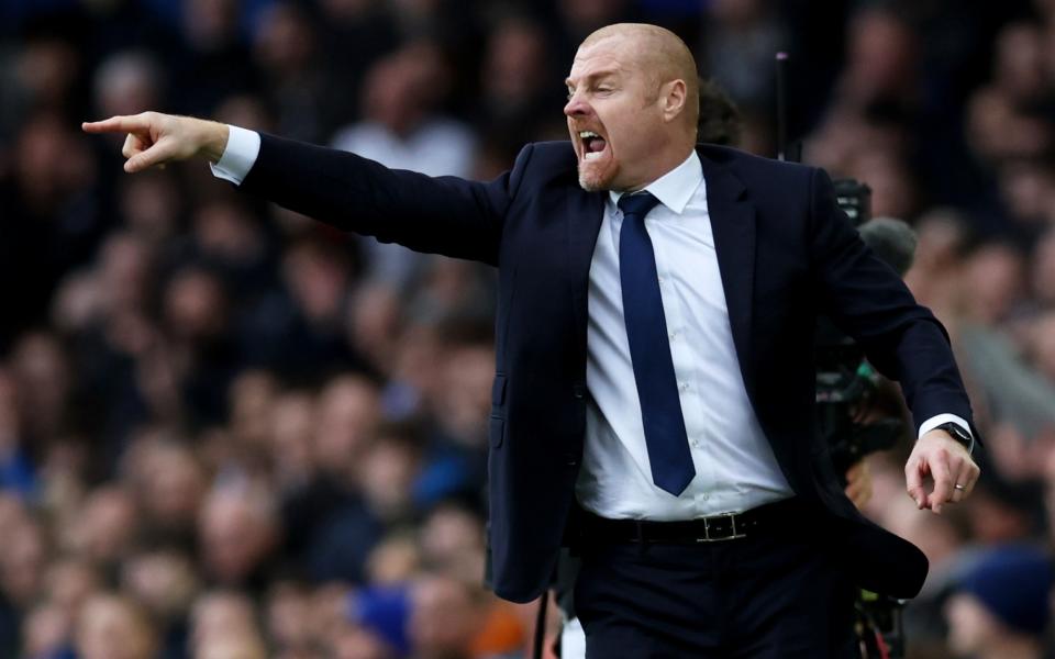 Sean Dyche on the touchline against Arsenal - Why supporting Liverpool or Everton does not stop you working for the enemy - Clive Brunskill/Getty Images