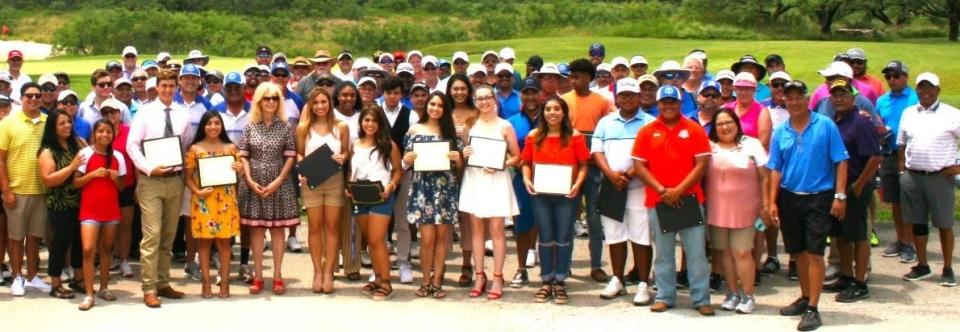 The San Angelo Pan-American Golf Association awarded $1,000 scholarships to 23 high school student-athletes from around the San Angelo area in 2019. The 2022 tourney is scheduled for Saturday, May 7 at Quicksand Golf Course.