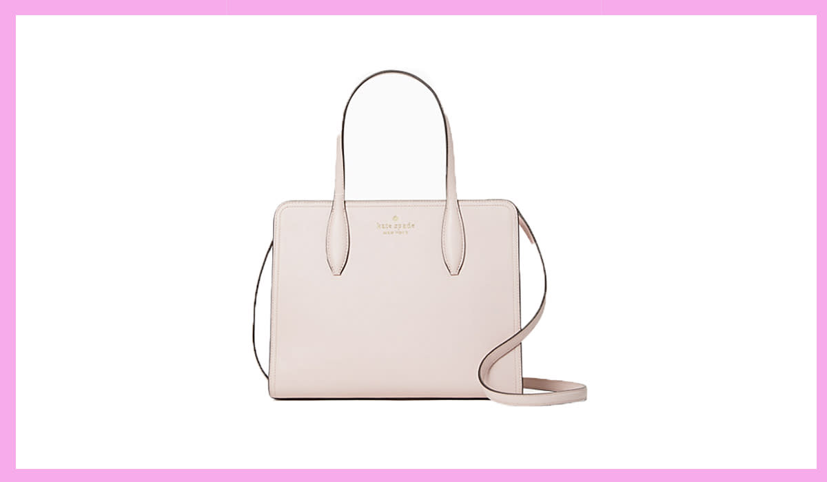 Need a bit more structure in your life while staying stylish? This satchel's for you. (Photo: Kate Spade)