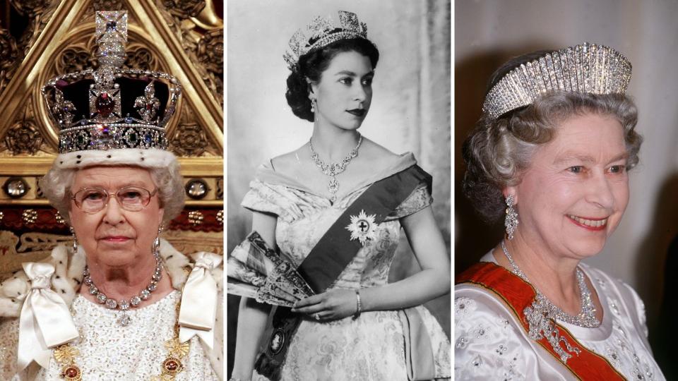 The late Queen Elizabeth II was no stranger to wearing astonishing jewels. We remember her most iconic tiara moments during her 70-year reign...