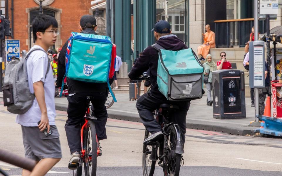 Deliveroo shares jumped as it said there are 'encouraging' signs in consumer behaviour