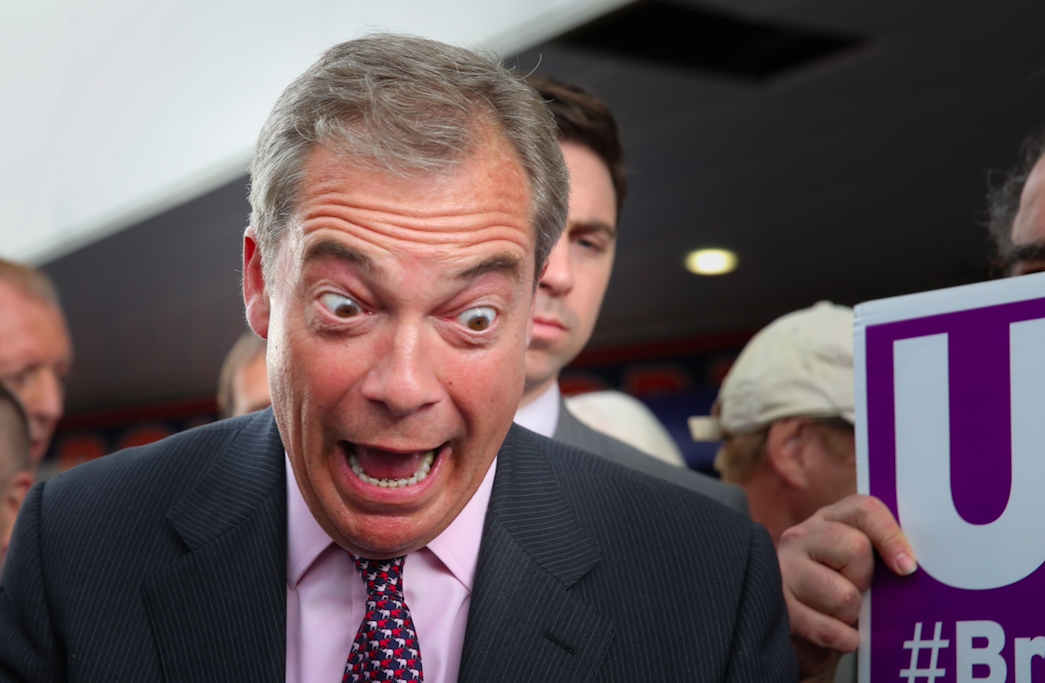 <em>Nigel Farage is set to be portrayed in a major Hollywood TV series (Rex)</em>