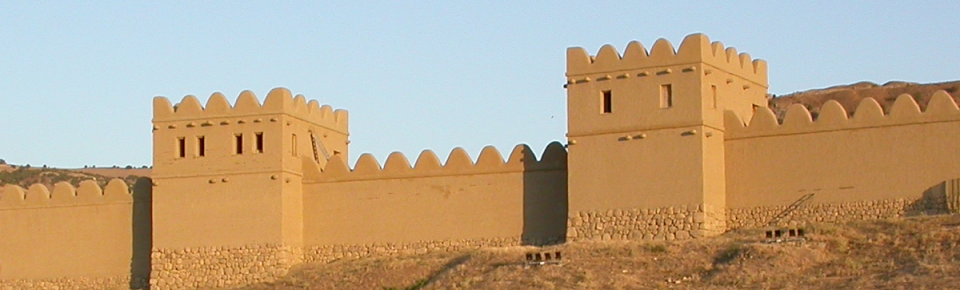 A reconstruction of a section of Hatussa’s city wall (Daniel Schwemer)