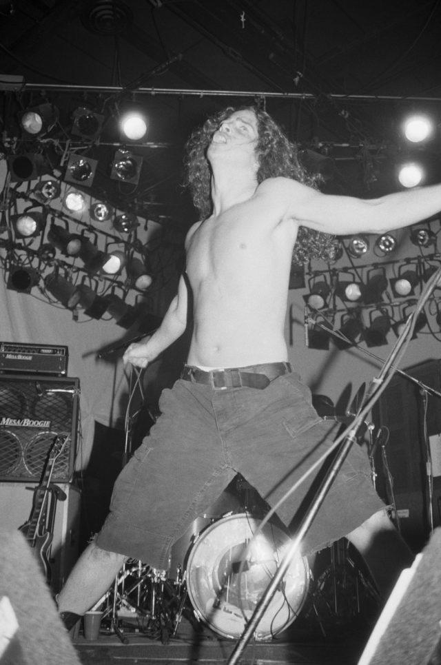 Soundgarden Frontman Chris Cornell on Stage