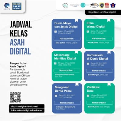 Kolaborasi dengan Saka Millenial Jawa Tengah dan Meta, Kemenkominfo RI melalui Siberkreasi berlanjut dengan Kelas Asah Digital