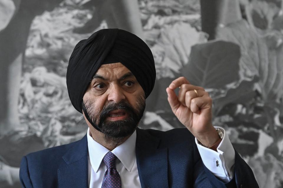 Ajay Banga is a former Mastercard CEO, past chair of the International Chamber of Commerce and an American. The U.S. is the largest World Bank shareholder, and the institution’s president has historically been American. <a href="https://www.gettyimages.com/detail/news-photo/candidate-to-head-the-world-bank-ajay-banga-speaks-during-news-photo/1247898595" rel="nofollow noopener" target="_blank" data-ylk="slk:Tony Karumba/AFP via Getty Images;elm:context_link;itc:0;sec:content-canvas" class="link ">Tony Karumba/AFP via Getty Images</a>