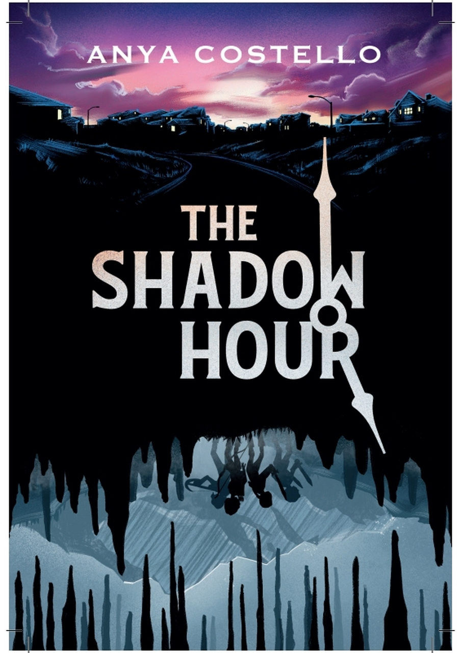 The cover of The Shadow Hour, a new book by Bishop Connolly student Anya Costello.