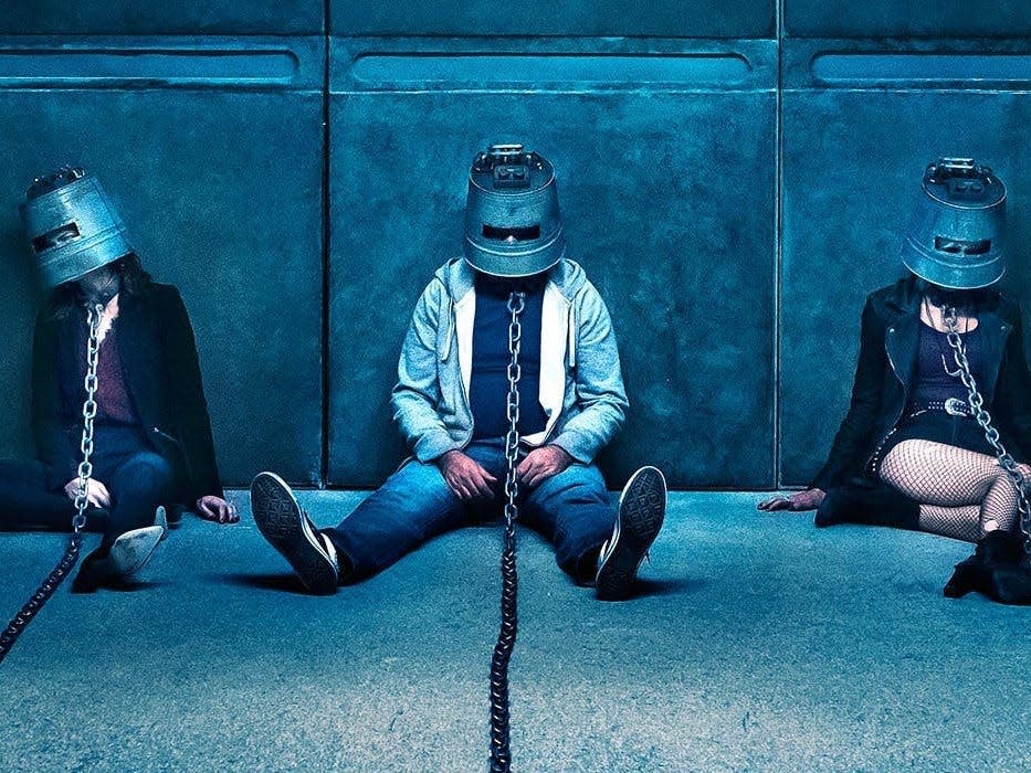 Victims chained up in "Jigsaw."