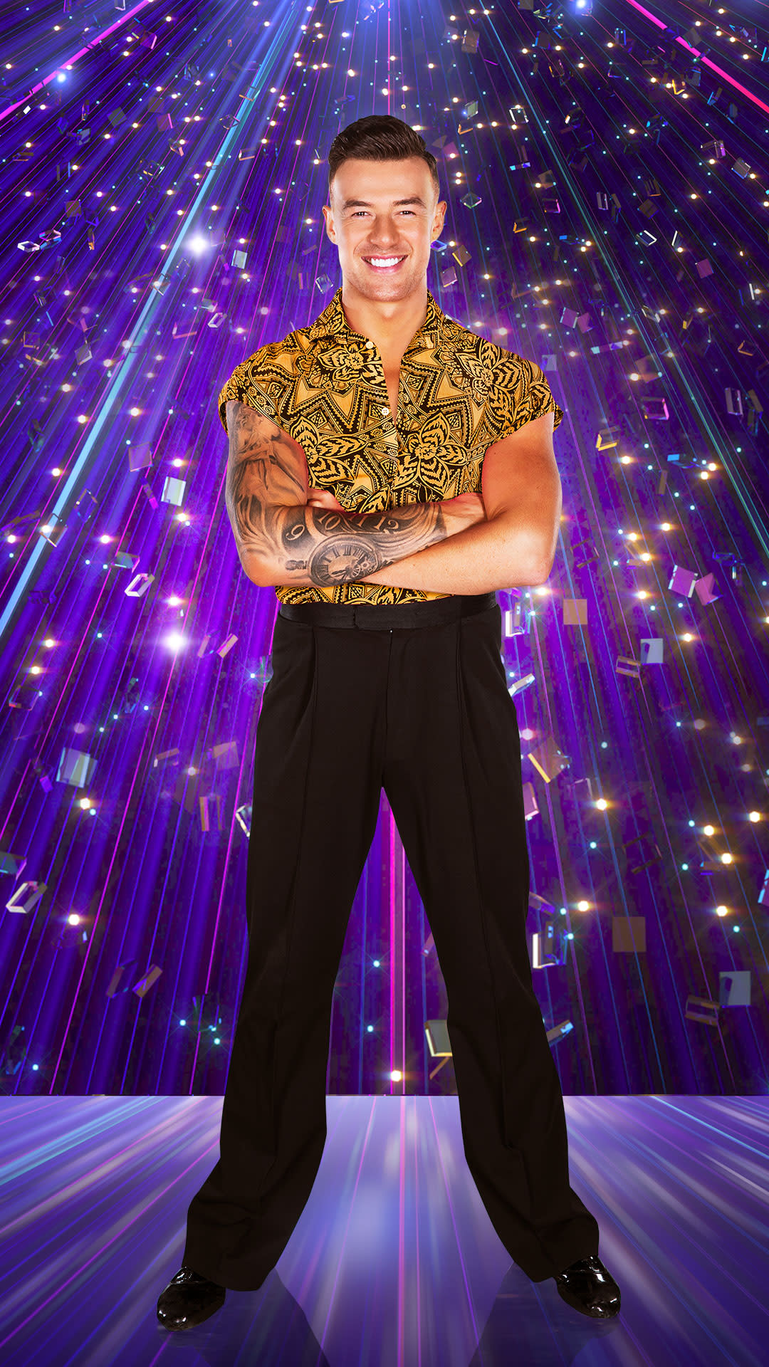 Kai Widdrington is one of 10 professional dancers from the BBC show taking part in the tour (BBC/PA)