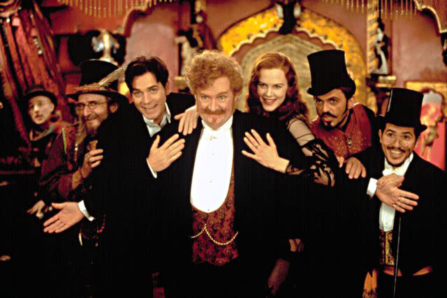 <p>20thCentFox/Courtesy Everett Collection</p> Matthew Whittet, Garry McDonald, Ewan McGregor, Jim Broadbent, Nicole Kidman, Jacek Koman, and John Leguizamo in 'Moulin Rouge!'