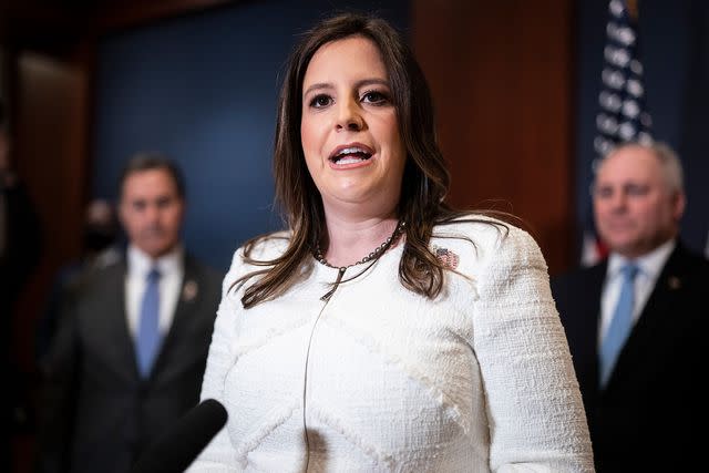 Jabin Botsford/The Washington Post via Getty Images New York Rep. Elise Stefanik, a loyal Trump supporter who chairs the House Republican Conference