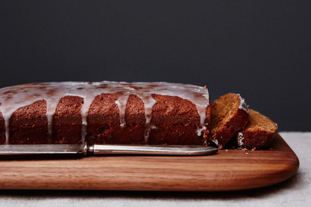 Alsatian Gingerbread This isn’t your typical gingerbread. It’s a delicate and deeply honeyed loaf, flecked with candied citrus, with spices that fall into place a couple days after it bakes. Get the Food 52 recipe here. (Photograph by Mark Weinberg)