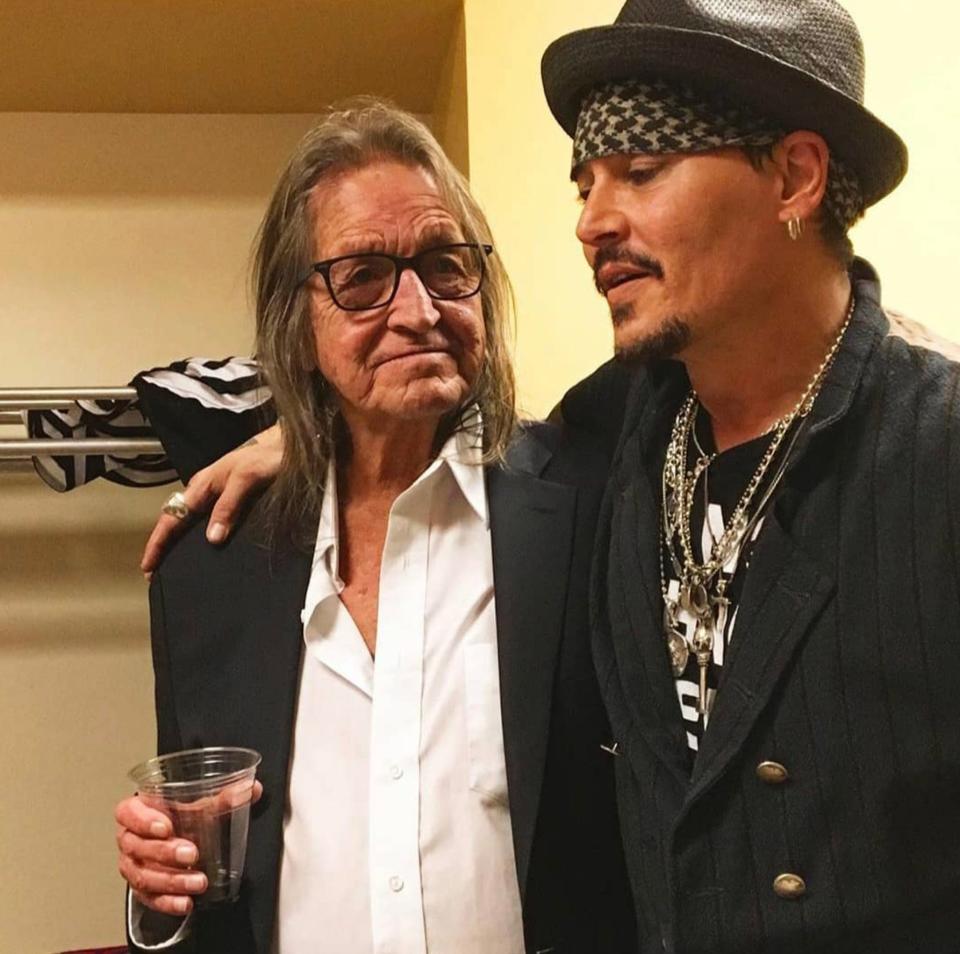 Weymouth native George Jung and Johnny Depp, who played Jung in the biopic "Blow," appear in the documentary "Boston George," debuting July 22 on the Fandor streaming platform.