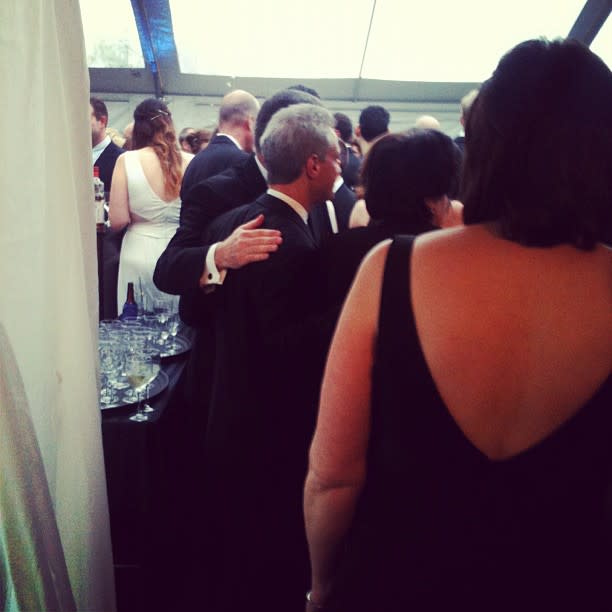 The back of Rahm Emanuel's head! <a href="http://web.stagram.com/feed/#WHCD" rel="nofollow noopener" target="_blank" data-ylk="slk:#WHCD;elm:context_link;itc:0;sec:content-canvas" class="link ">#WHCD</a>