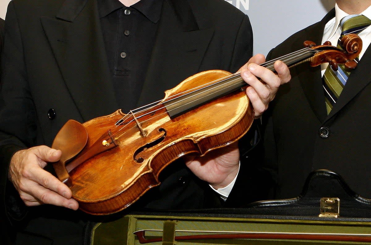 Stradivarius stringed instruments are some of the finest and most expensive instruments ever made (AFP via Getty Images)