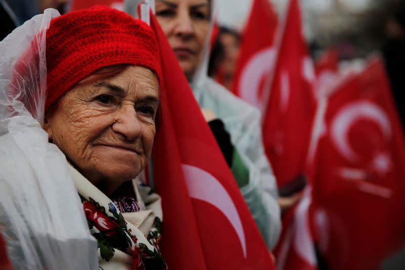 Thousands protest in Turkey over Istanbul mayor's conviction in Istanbul