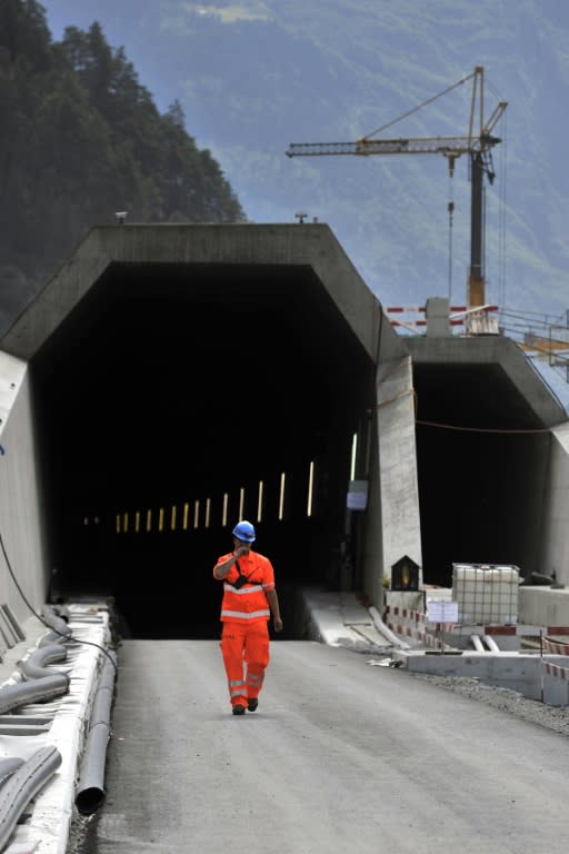 The tunnel runs from Erstfeld in the central Swiss canton of Uri, to Bodio in southern Ticino canton, and will shave the train journey from Zurich to Milan to two hours and 40 minutes, roughly an hour less