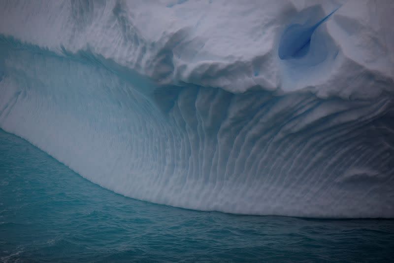 FILE PHOTO: An iceberg floats near Lemaire Channel, Antarctica