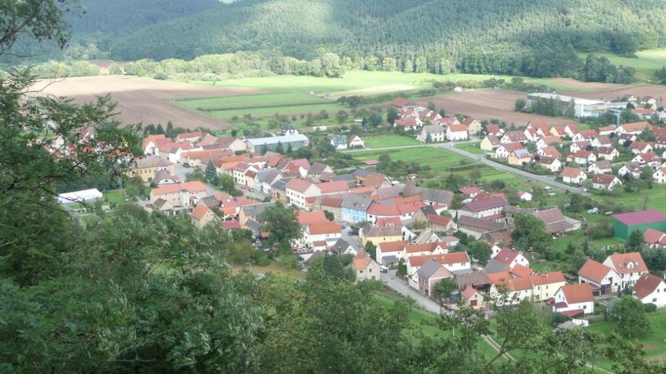 Vista aérea de la zona donde se encuentra el búnker de Vivos en Alemania.