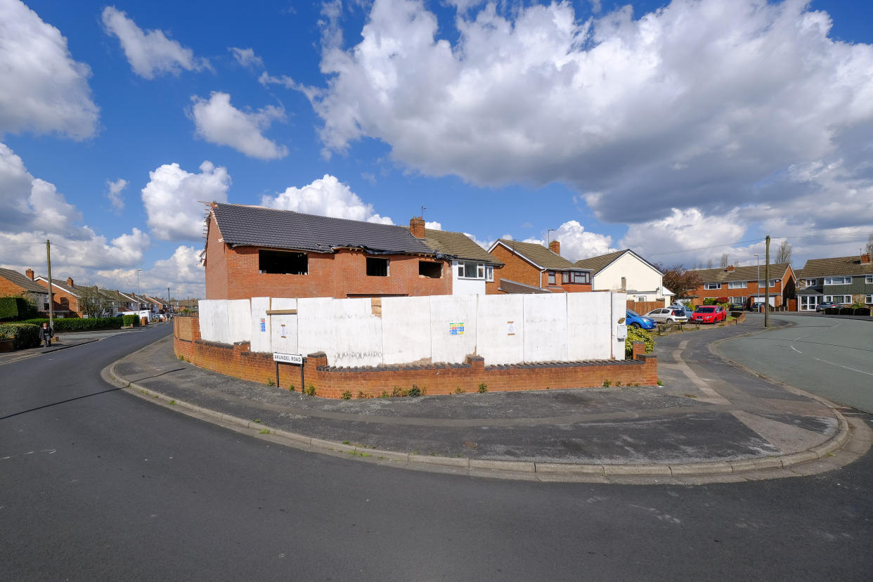 Gurwinder Singh was ordered to demolish his 'monster mansion' by council chiefs after building it without planning permission. (SWNS)