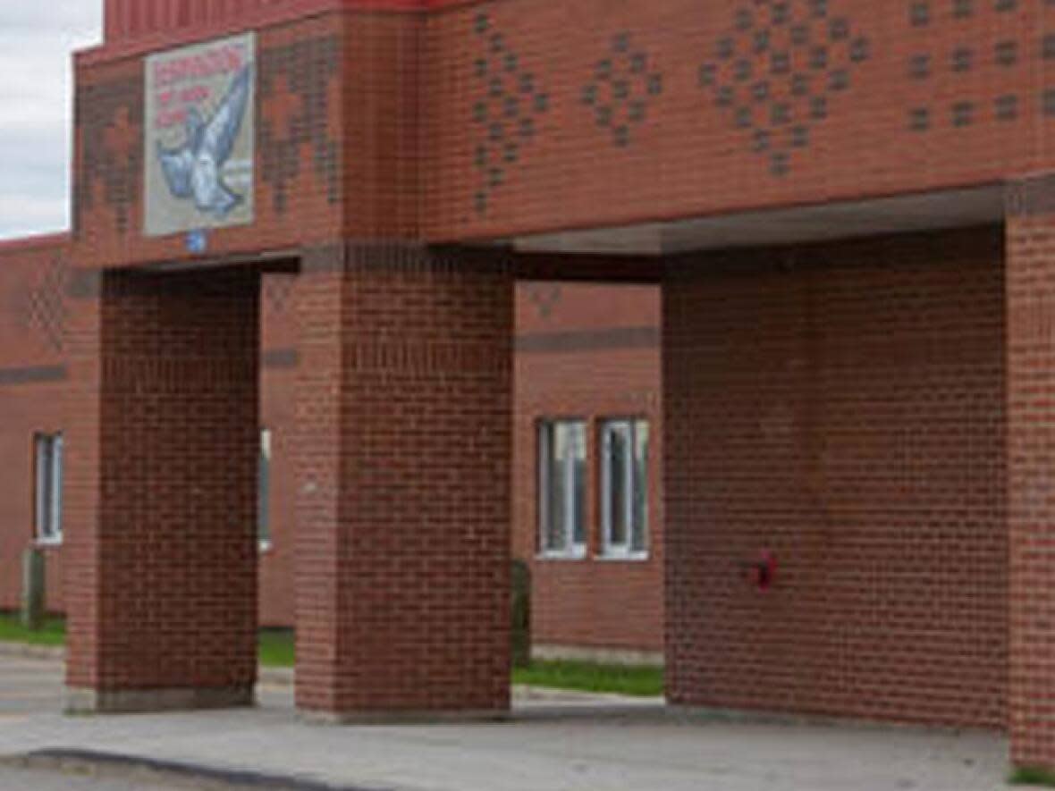 Elsipogtog School, a K-8 school in the Moncton region, Zone 1, is closed for two days after a student tested positive for COVID-19. (Anglophone North School District - image credit)