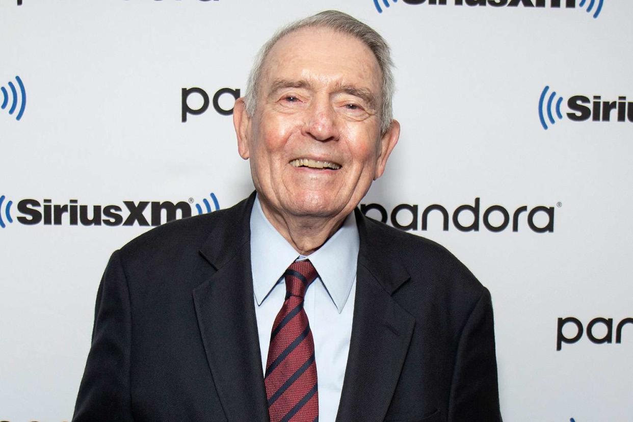 <p>Santiago Felipe/Getty</p> Dan Rather on Nov. 5, 2019