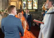 <p>He's not planning to tell his family the truth about his condition until after the wedding.</p>