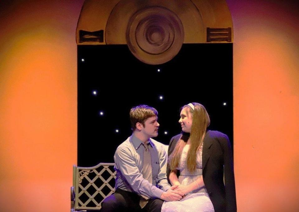 Christian Shaw and Jessie Hoffman star in "The Last Five Years" through Feb. 4 at the Bay Street Players' State Theatre in Eustis.