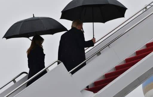 US President Donald Trump, together with First Lady Melania Trump, is heading to Britain for a NATO summit but his impeachment scandal will follow him