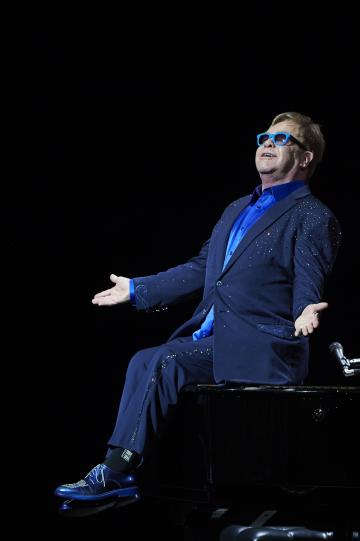 Elton John (Photo by Carlos Alvarez/Redferns via Getty Images)