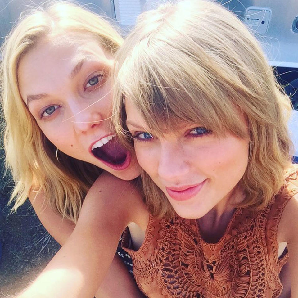 Taylor Swift and Karlie Kloss