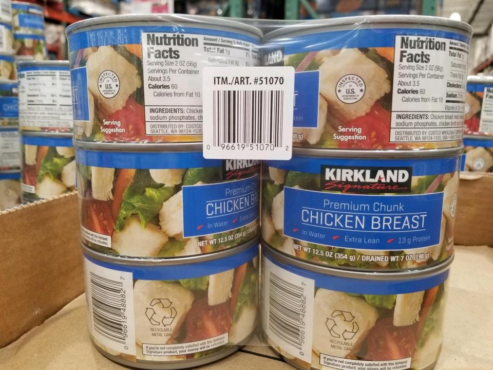 Costco canned chicken breast