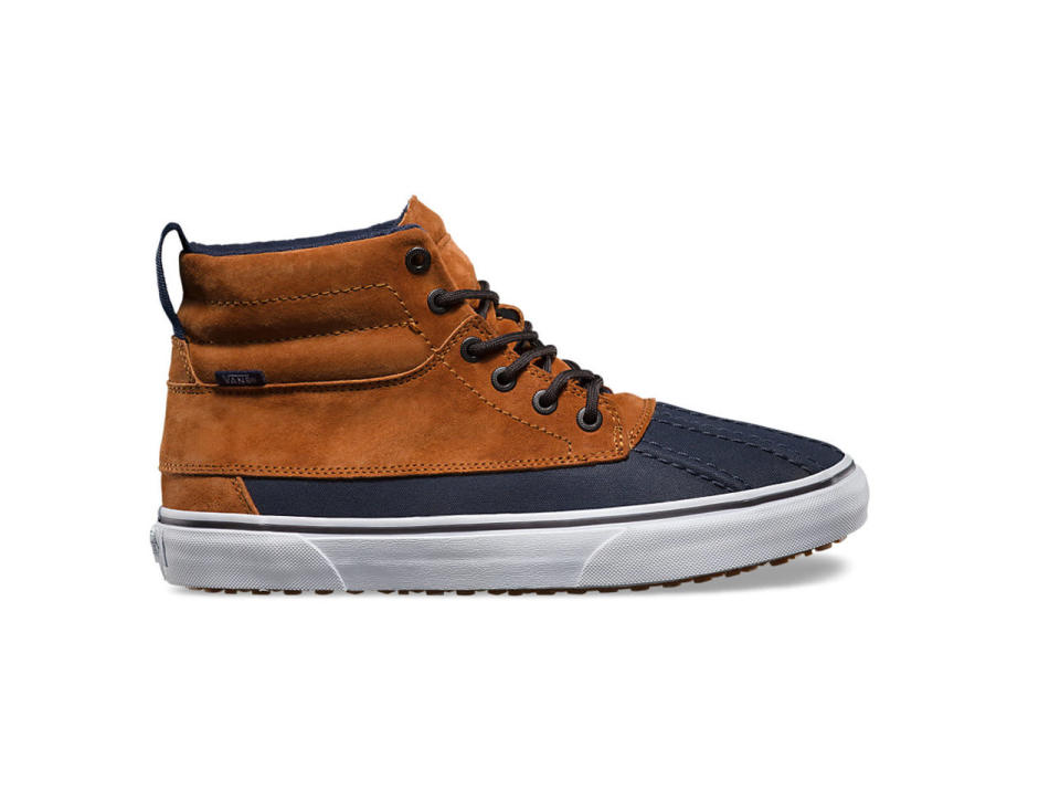 Vans Sk8 Hi Del Pato MTE, $90, vans.com