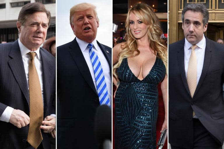 Donald Trump updates as it happened: Paul Manafort and Michael Cohen both guilty of fraud creating political storm for the President