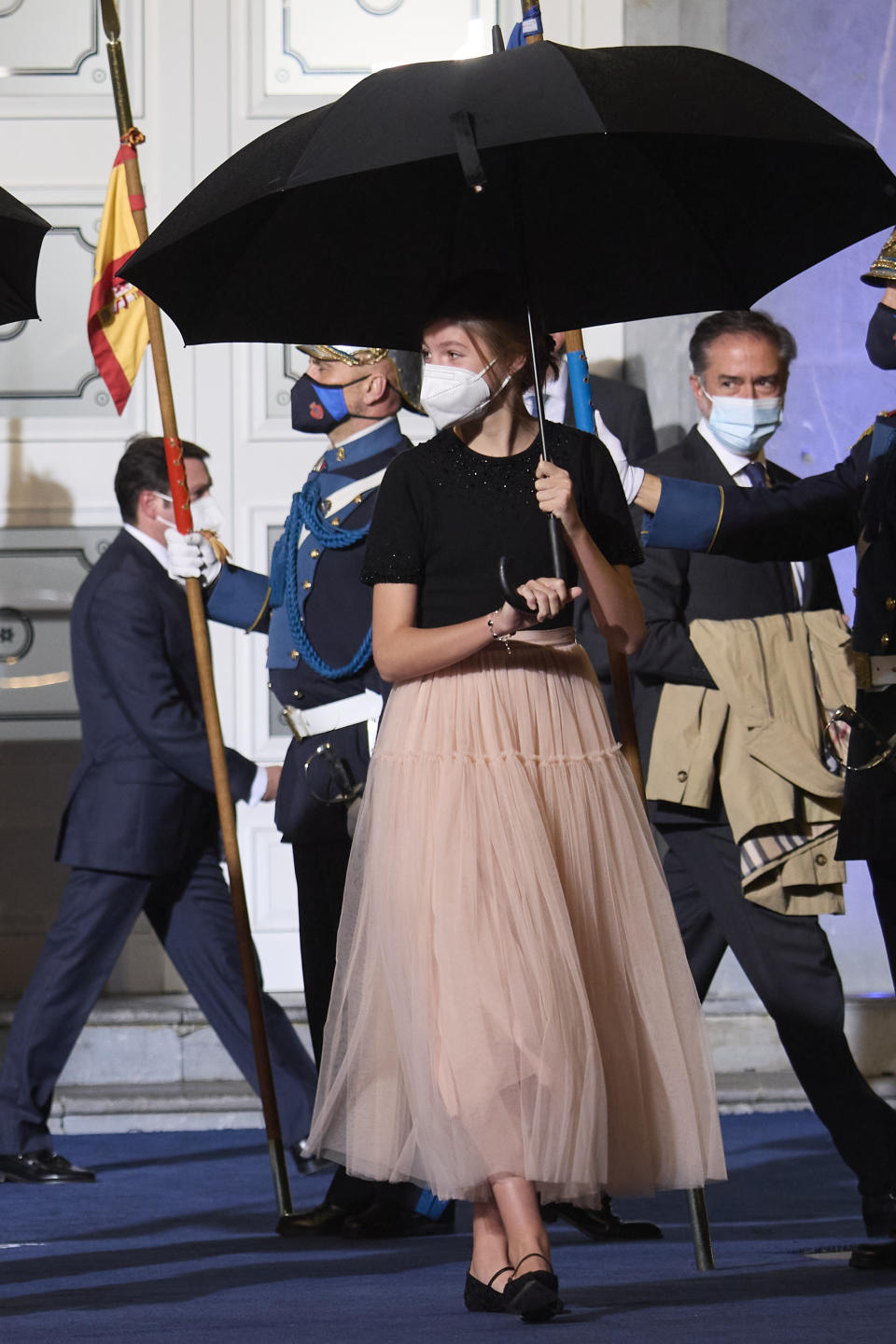 La infanta Sofía en los premios Princesa de Asturias en Oviedo. (Photo by Carlos Alvarez/Getty Images)