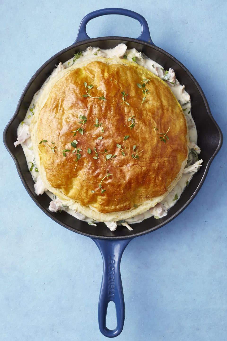 6) Skillet Turkey Pot Pie