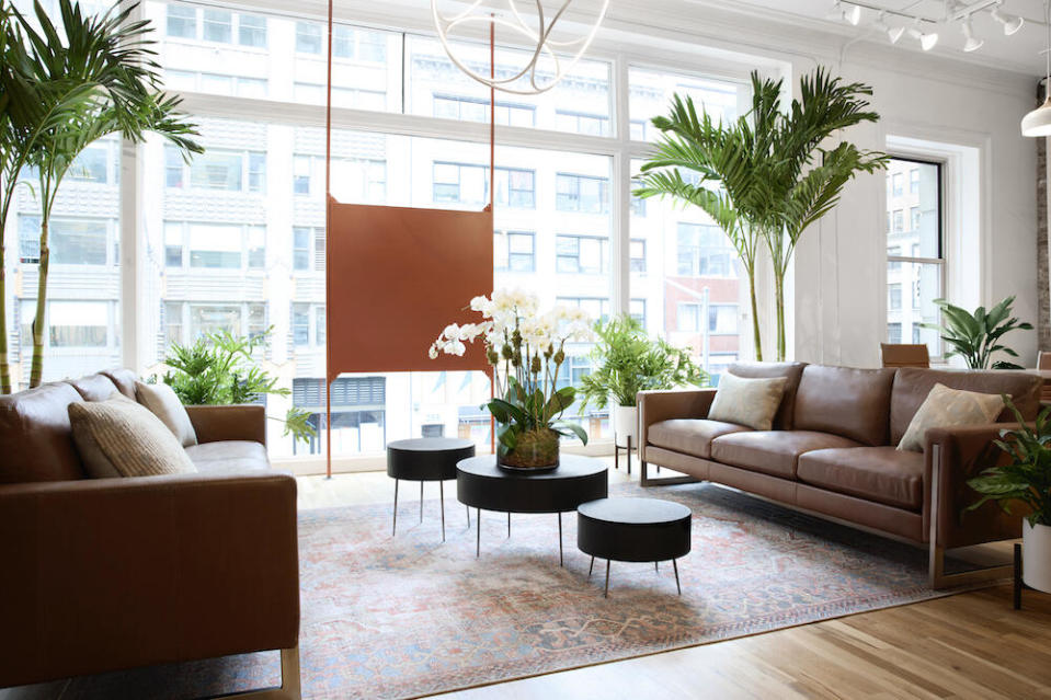 Loloi debuted its newly renovated and expanded showroom in New York