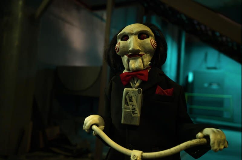 Jigsaw's Billy puppet returns in "Saw X." Photo courtesy of Lionsgate