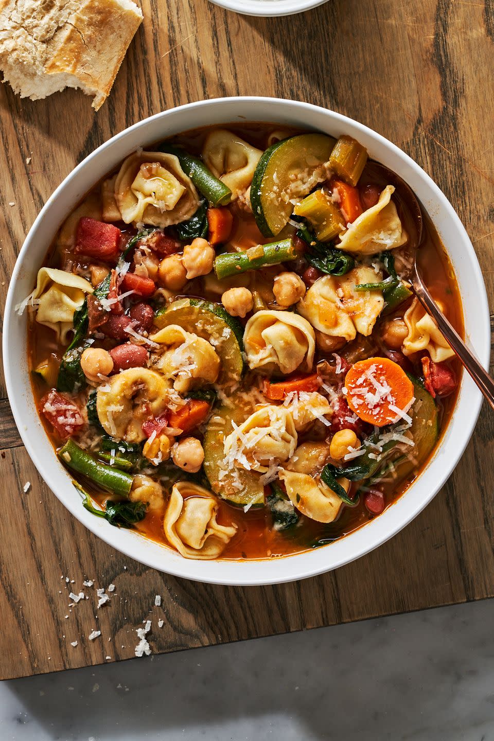 Tortellini Minestrone Soup